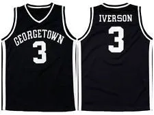 Allen Iverson Georgetown Hoyas College Basketball Throwback Jersey