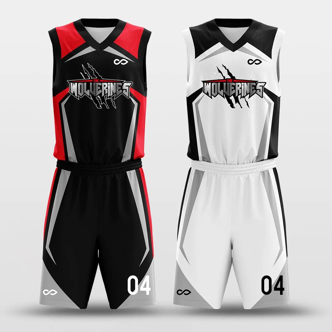 Armor - Custom Reversible Sublimated Basketball Jersey Set