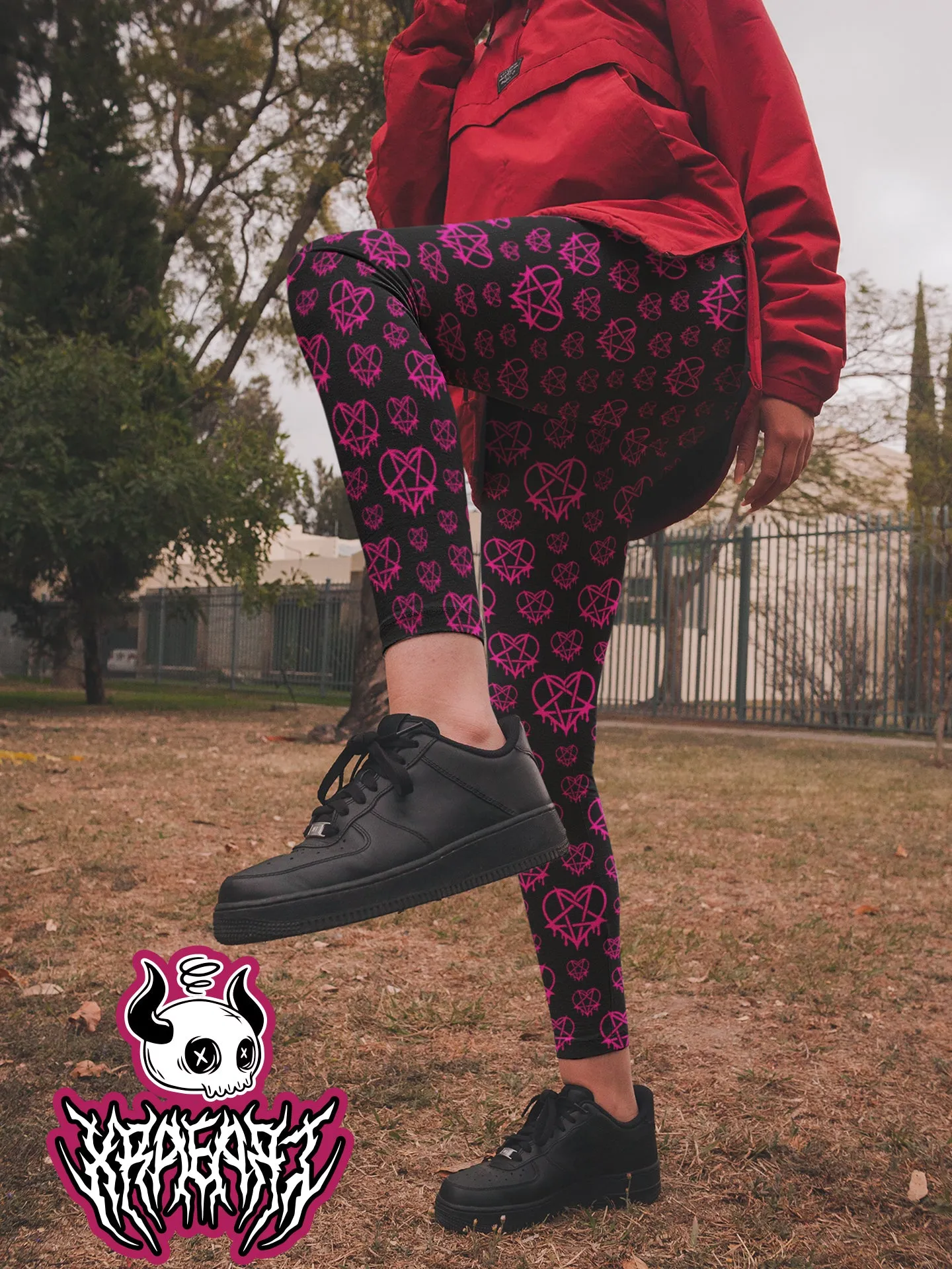 BAD BLOOD LEGGINGS ( HAWT PANK )