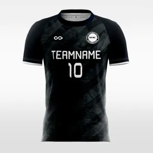 Black Camouflage - Kids Custom Soccer Jerseys Design Diagonals