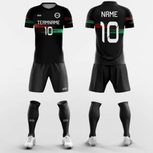 Black Music - Custom Soccer Jerseys Kit Sublimated Design