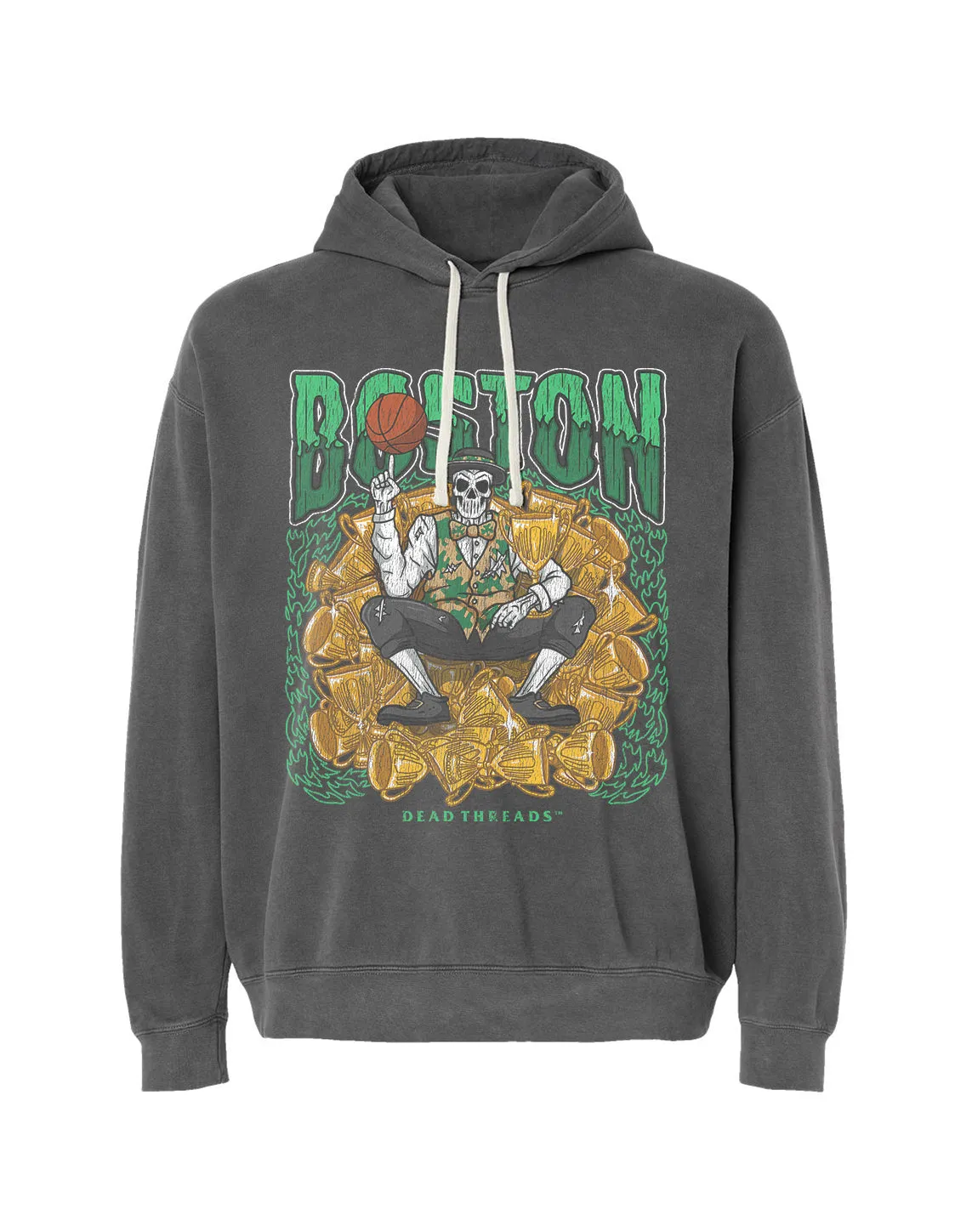 BOSTON BASKETBALL - LIGHTWEIGHT HOODIE