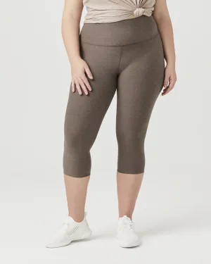 Canal Capri Legging | Brown