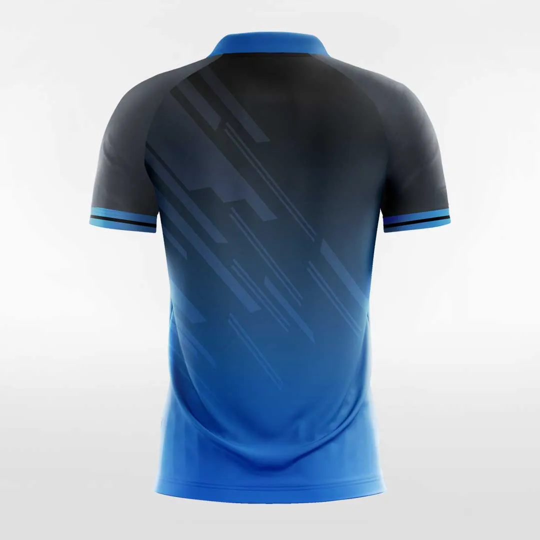 Classic Gradient - Women Custom Soccer Jerseys Design Blue