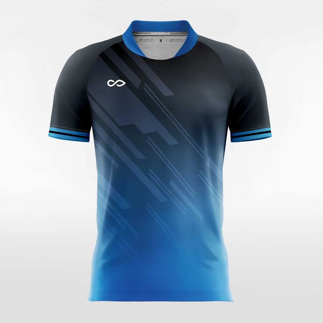 Classic Gradient - Women Custom Soccer Jerseys Design Blue