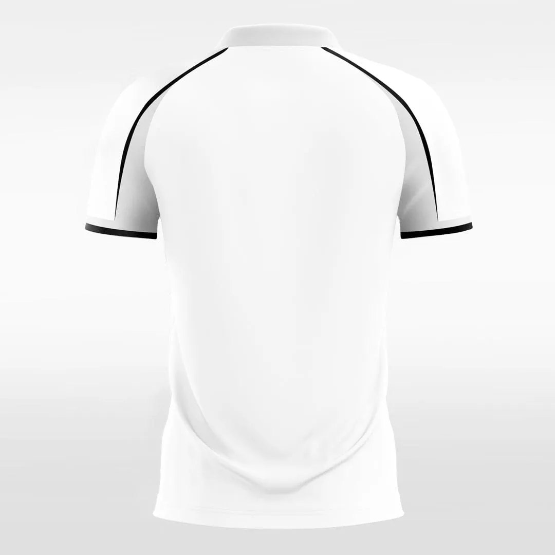 Classic White - Custom Kids Soccer Jerseys Design Solid