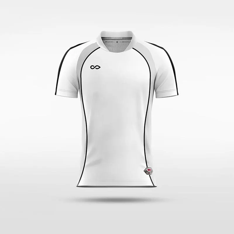 Classic White - Customized Kid's Sublimated Soccer Jersey