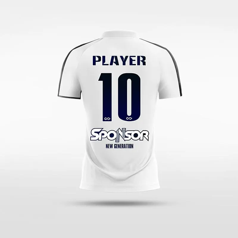 Classic White - Customized Kid's Sublimated Soccer Jersey