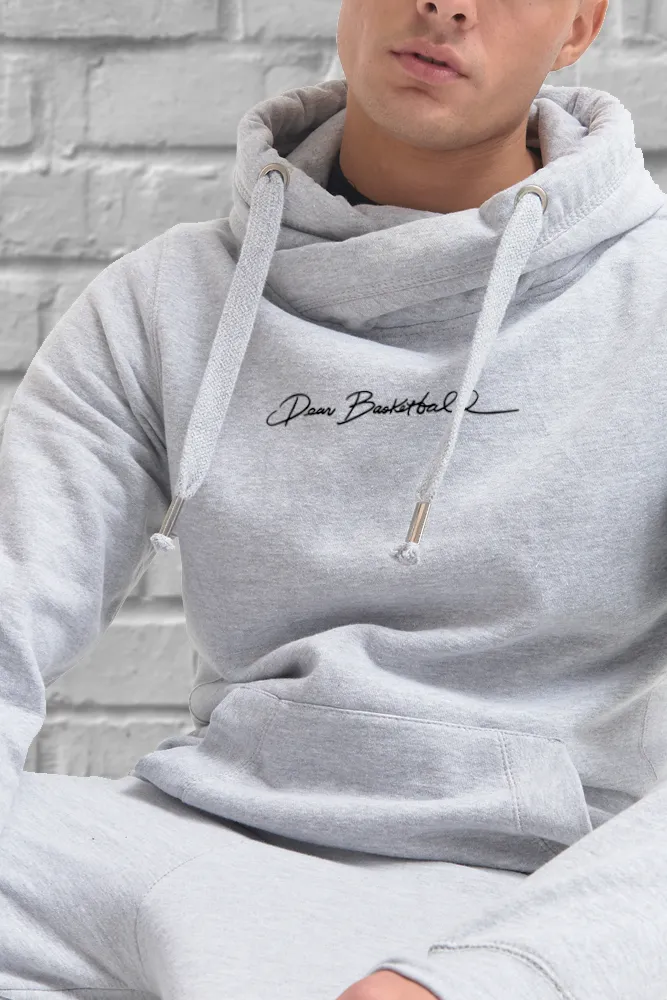 Dear Basketball Cross Neck Hoodie