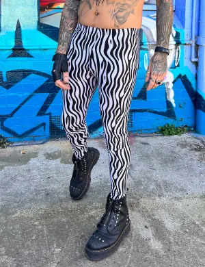 DOOF MEGGINGS - ZEBRA