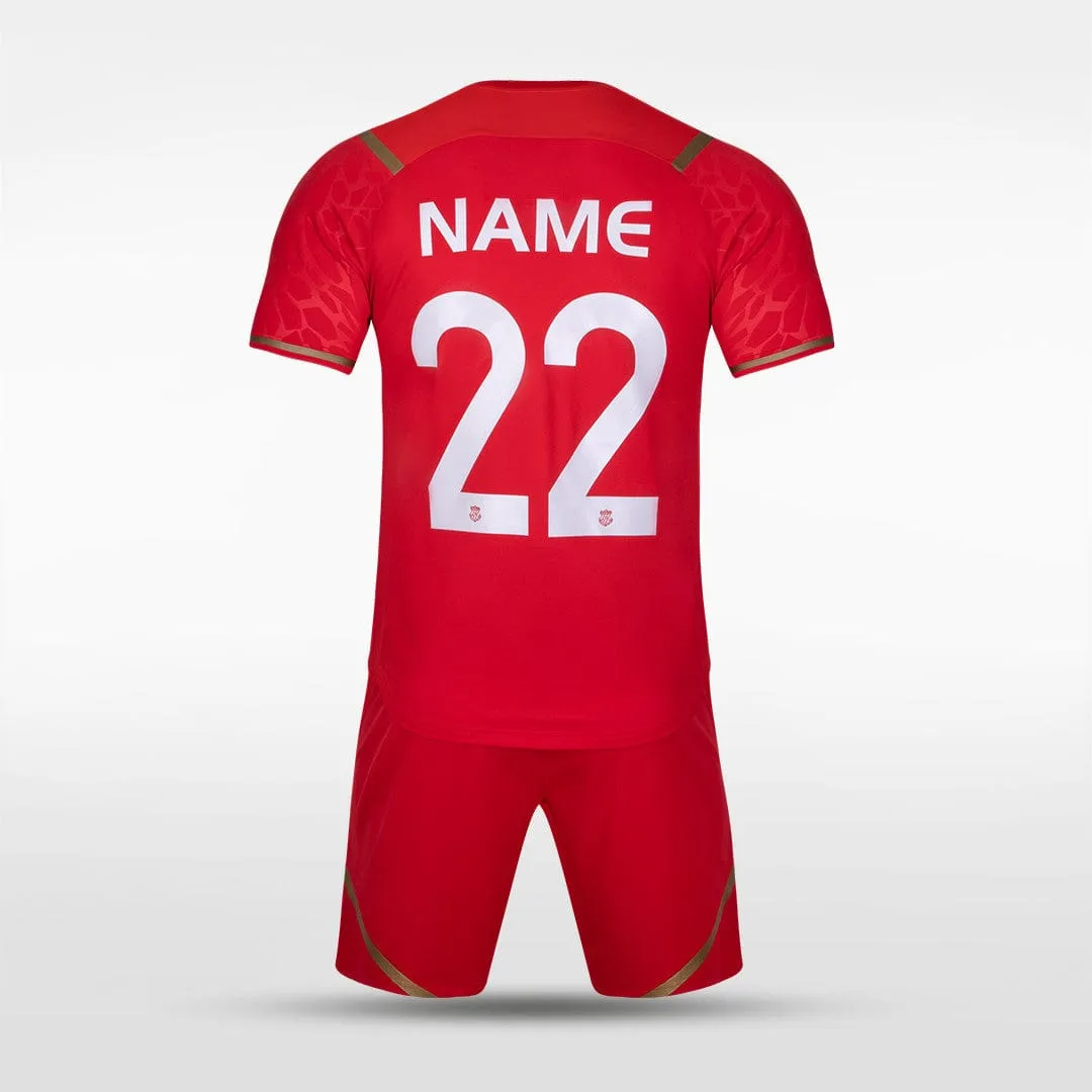 Dragon Vein Style 4 - Customized Mens Soccer Kit