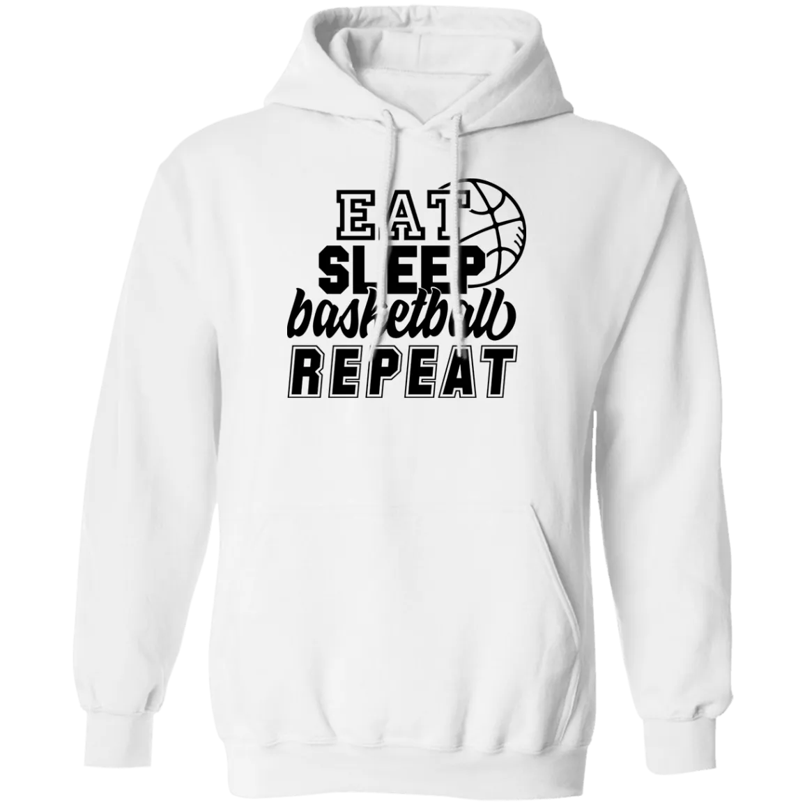 Eat Sleep Basketball ...Pullover Hoodie