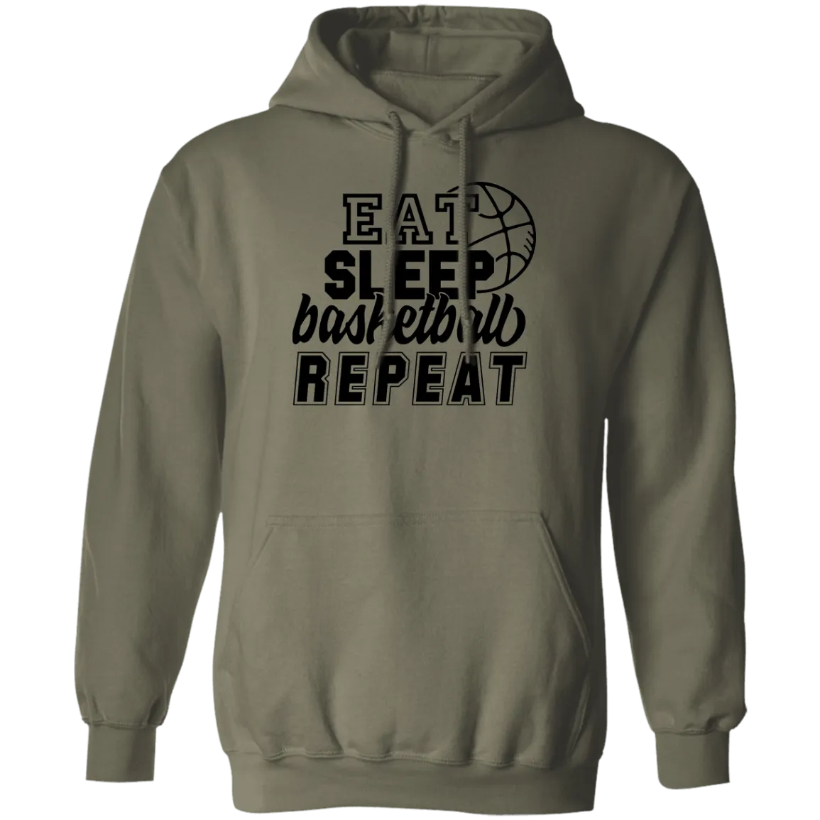 Eat Sleep Basketball ...Pullover Hoodie