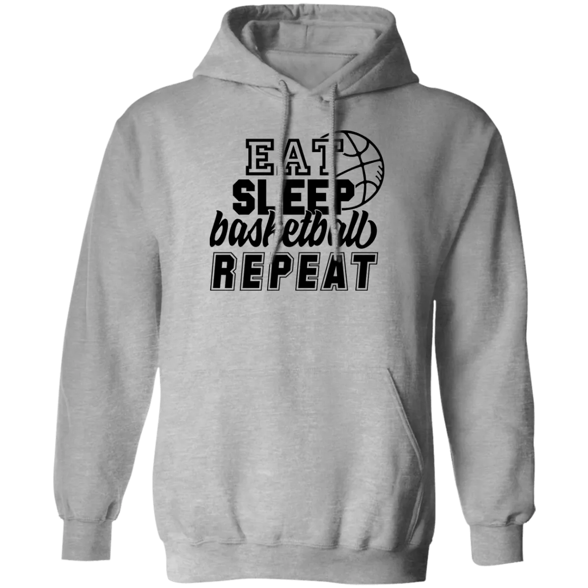 Eat Sleep Basketball ...Pullover Hoodie