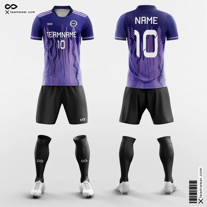 Fire Moire - Custom Soccer Jerseys Kit Sublimated for Club