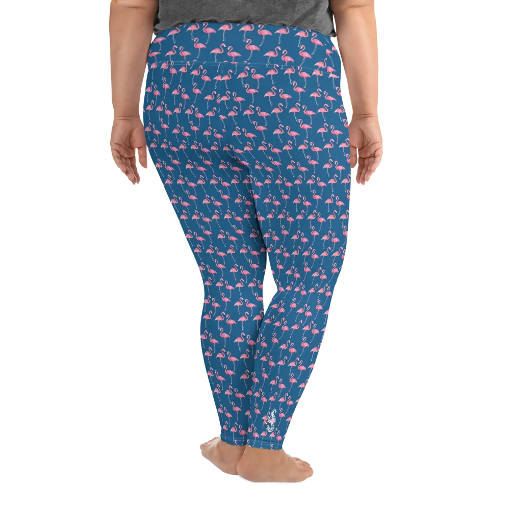 Flamingo Plus Size Leggings