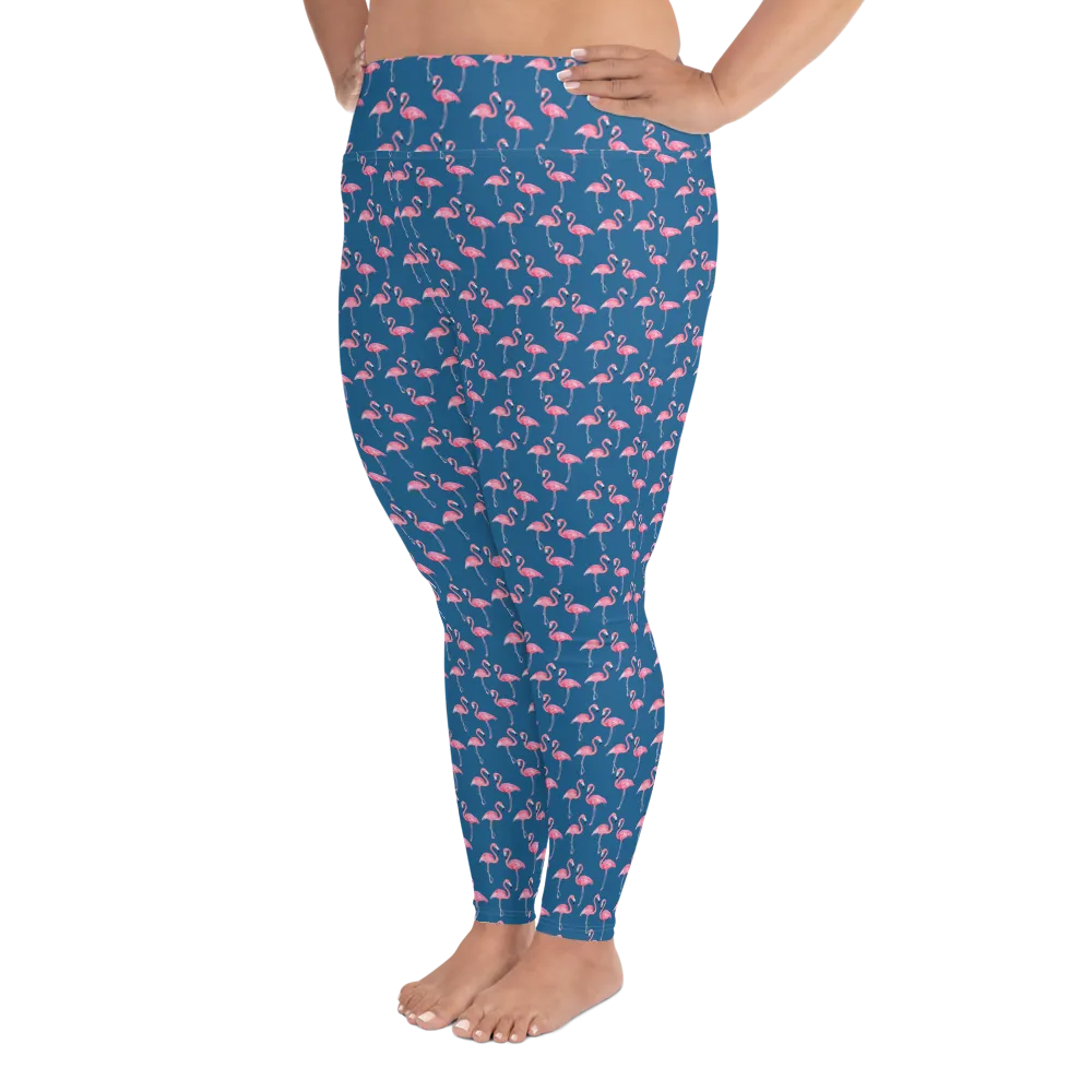 Flamingo Plus Size Leggings