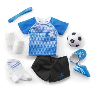 Go for the Goal Soccer Outfit for 18-inch Dolls