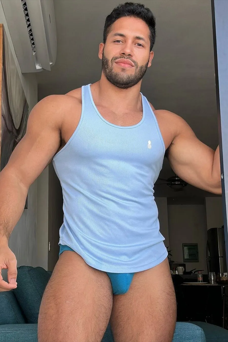 JJ Gym Tank Top - Sky Blue