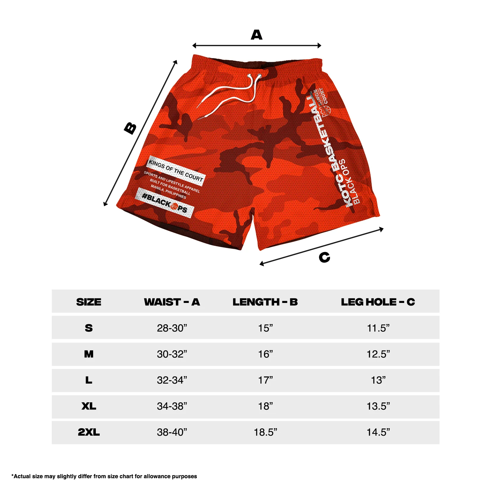 KOTC Basketball Mesh Shorts