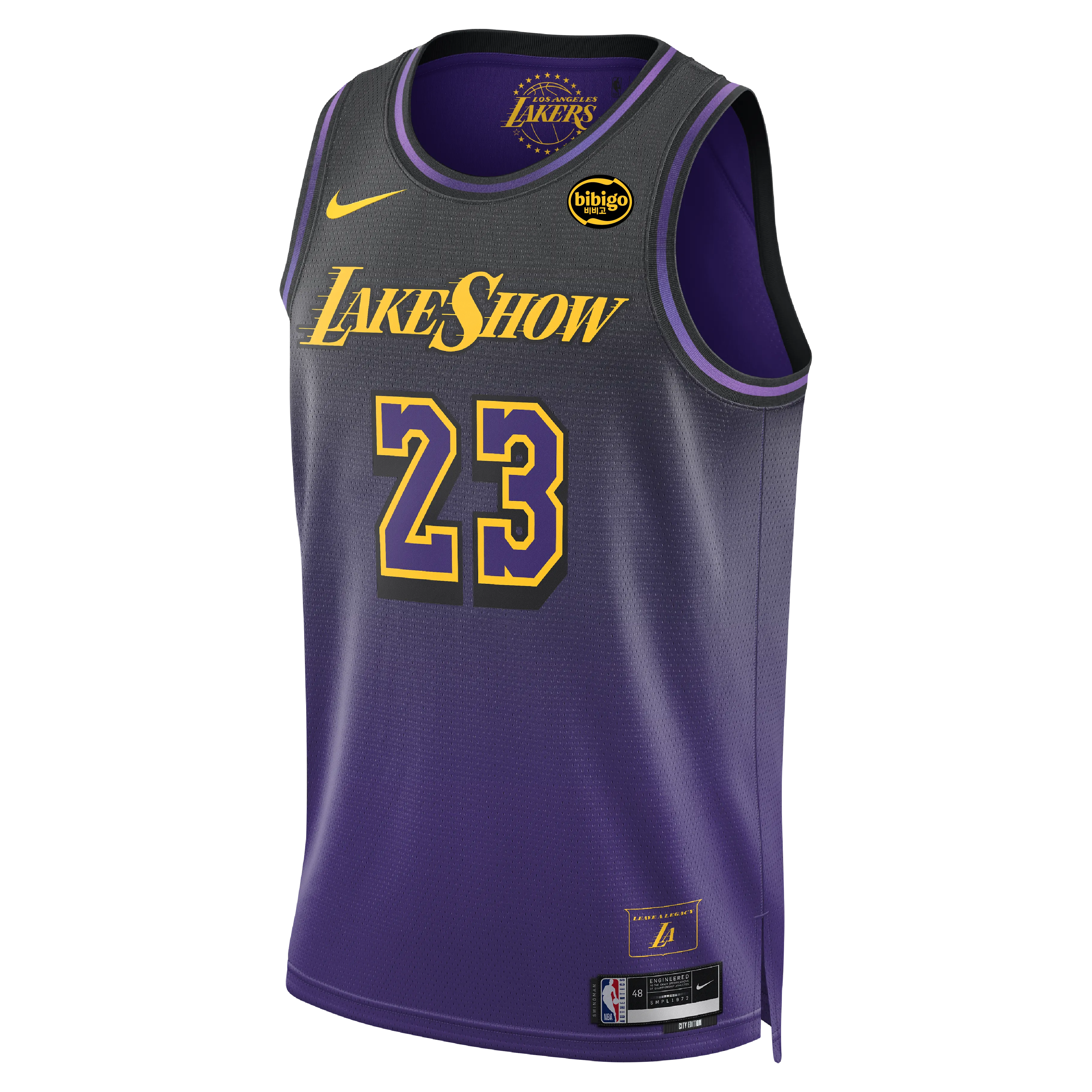 Lakers CE24 James 23 Swingman Jersey