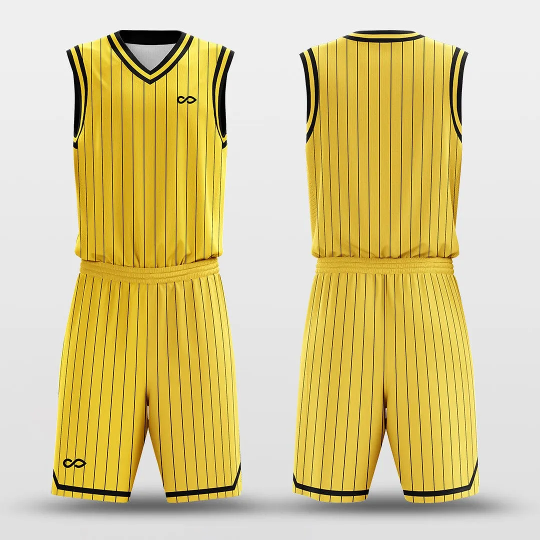 Lakers Yellow - Customized Basketball Jersey Design for Team