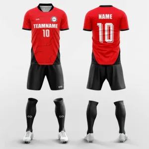 Merit-Custom Soccer Jerseys Kit Sublimated Design