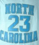 Michael Jordan North Carolina Tarheels College Basketball Throwback Jersey