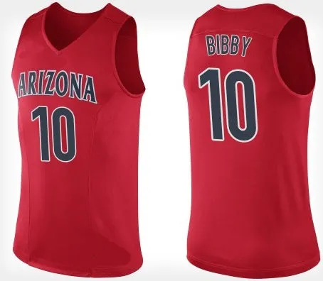 Mike Bibby Arizona Wildcats College Basketball Throwback Jersey