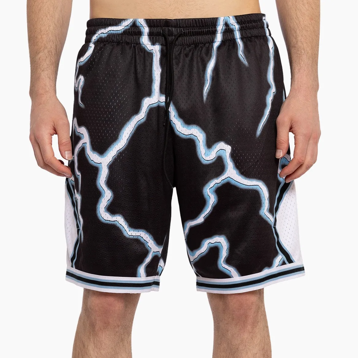 Mitchell & Ness Lighting Shorts Black