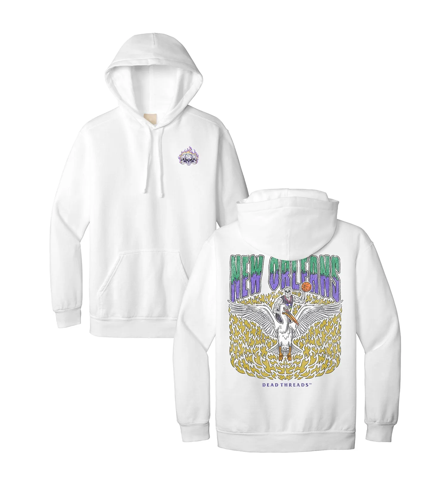 NEW ORLEANS BASKETBALL - HOODIE