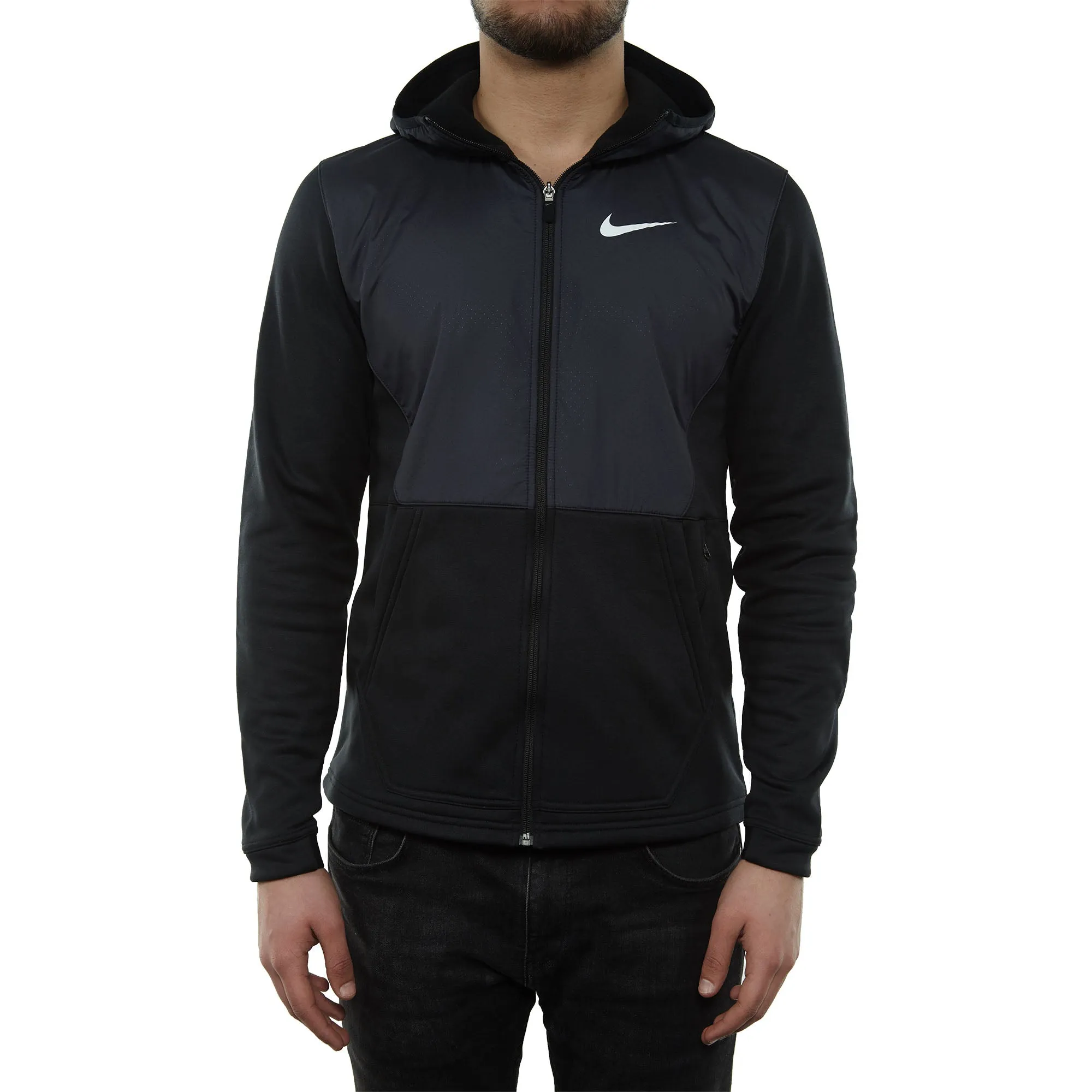 Nike Therma Full-zip Basketball Hoodie Mens Style : 926465-010