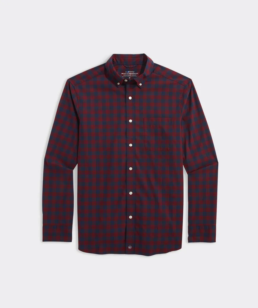 On-The-Go brrr Plaid Shirt