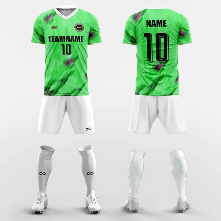 Paintbrush-Custom Soccer Jerseys Kit Sublimated Design