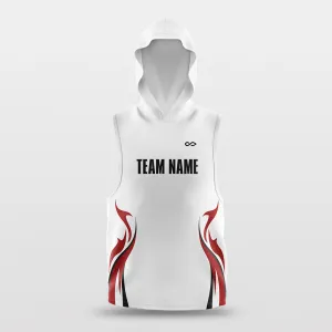 Pure Fire - Customized Basketball Sleeveless Hoodies