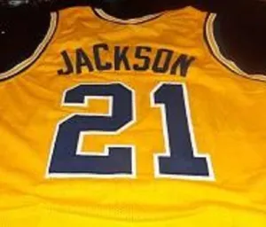 Ray Jackson Michigan Wolverines College Basketball Throwback Jersey