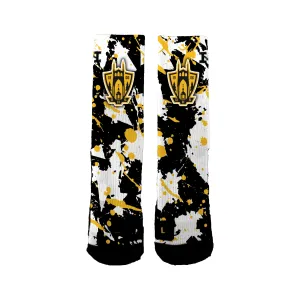 Roosevelt Boys Soccer Splatter Socks