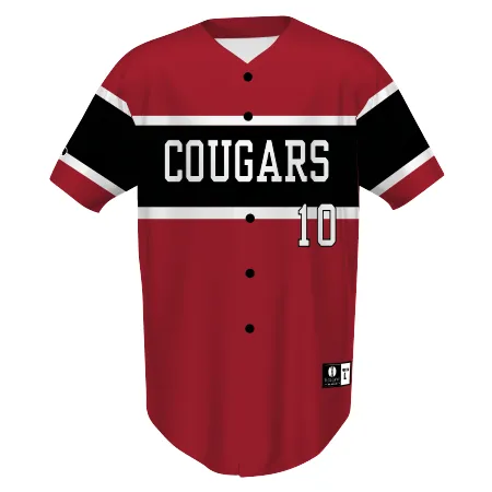 Russell Athletic Youth Freestyle Sublimated Full-Button Baseball Jersey