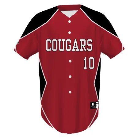 Russell Athletic Youth Freestyle Sublimated Full-Button Baseball Jersey