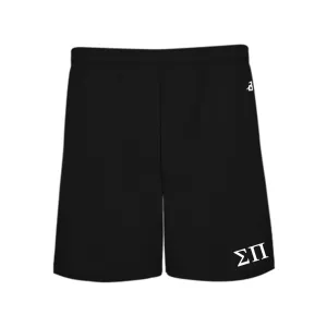 Sigma Pi 5" Black Shorts