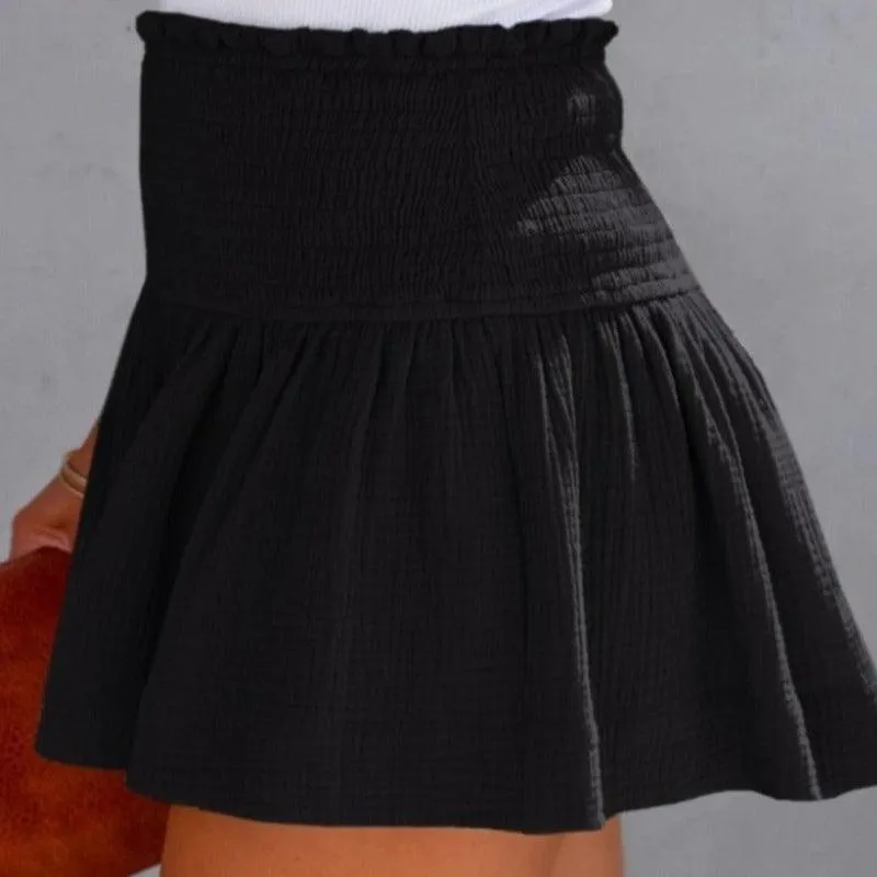 Smocked Waistband Shorts