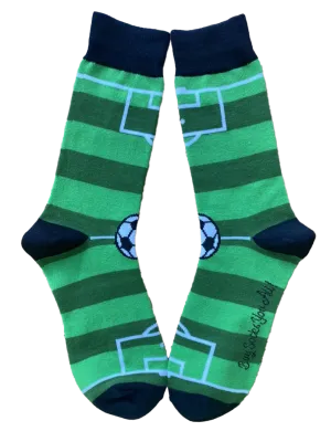 Soccer Field Men's Socks