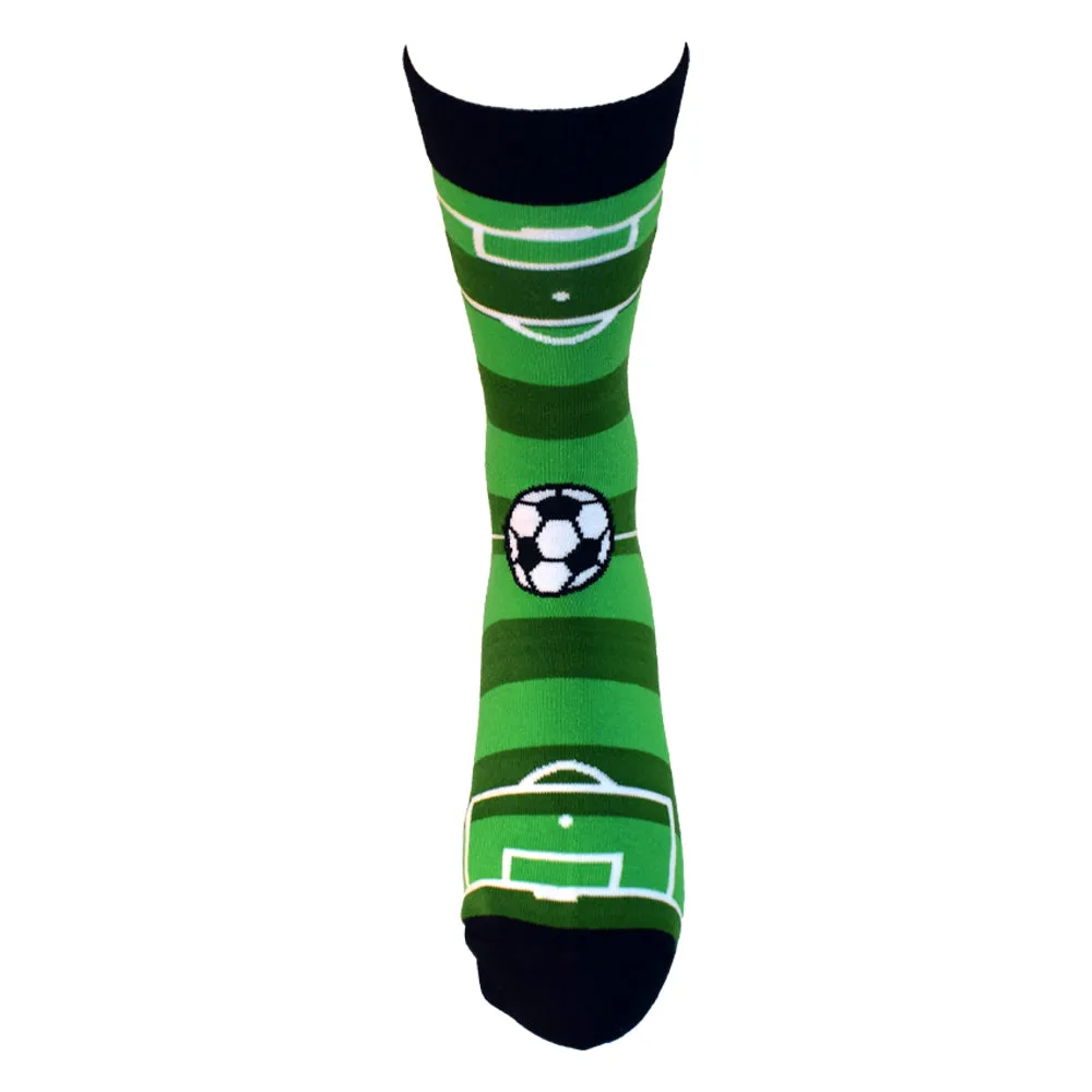 Soccer Field Men's Socks