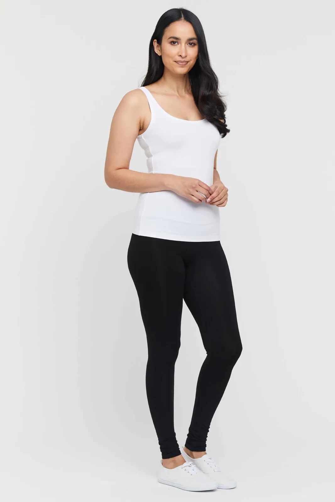 Soft Bamboo Leggings - Black