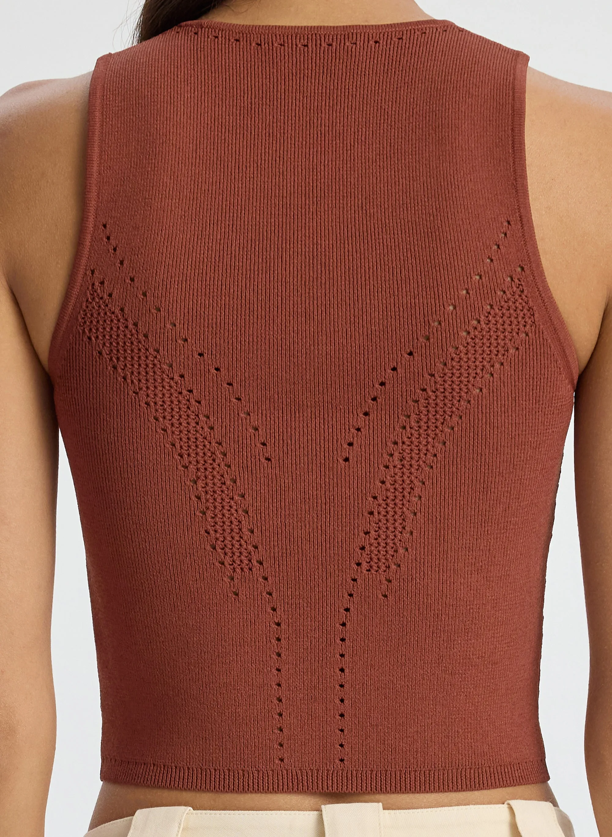 Tara Compact Knit Top