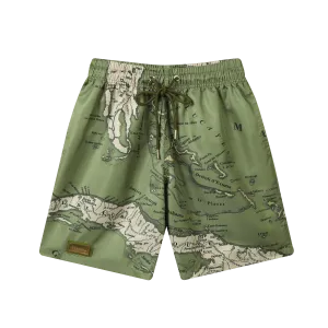 THE CARTE LUCAYOS SHORTS- OLIVE