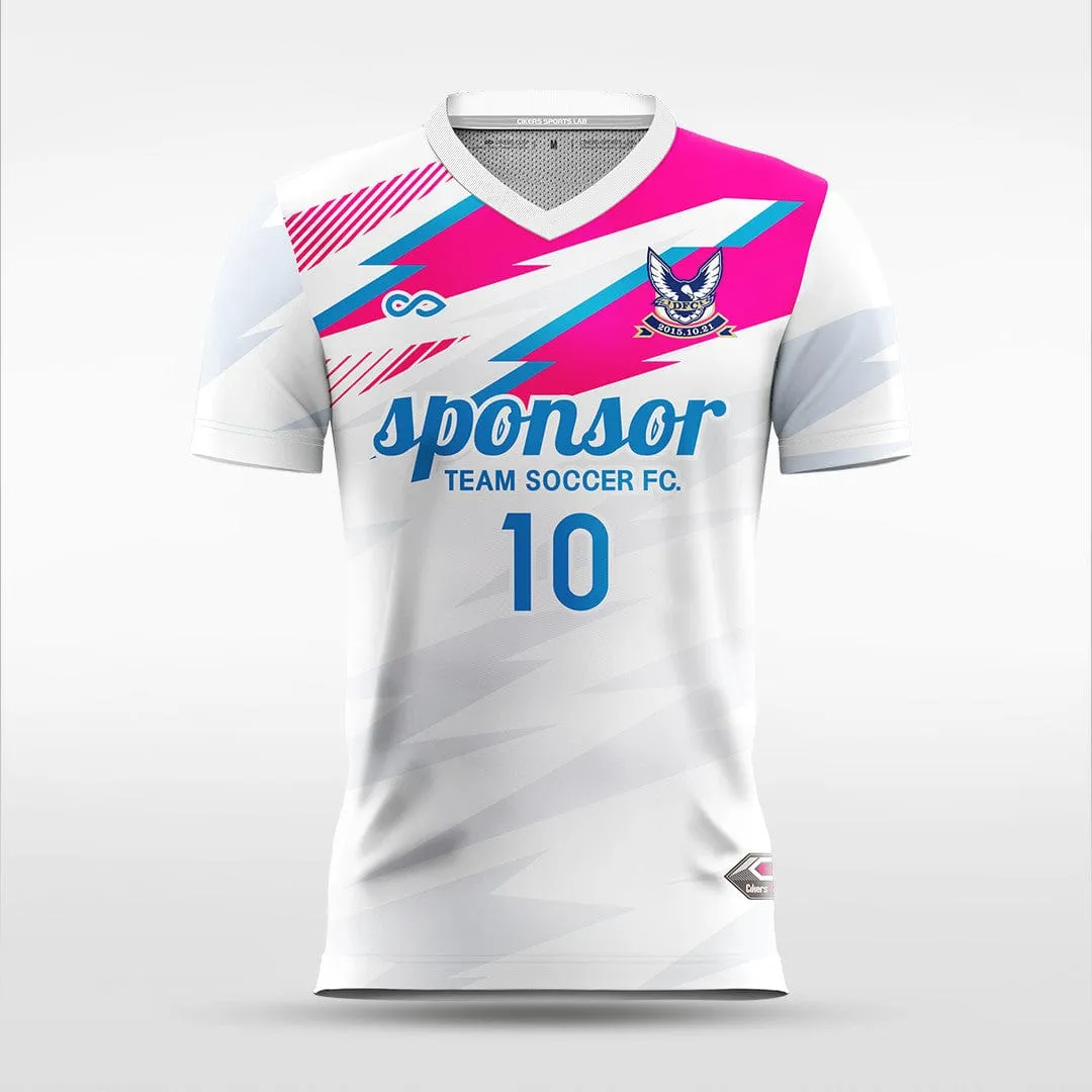 Thunder - Customized Men's Fluorescent Sublimated Soccer Jersey